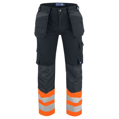 SPODNIE DO PASA EN ISO 20471 KLASA 2 6530 PROJOB ORANGE
