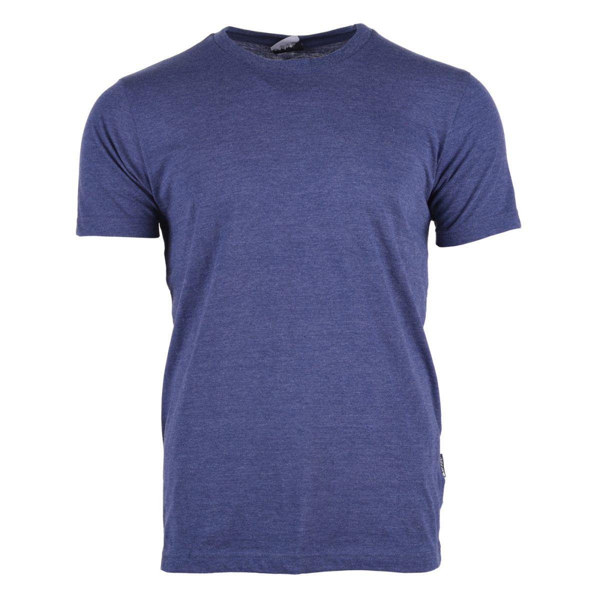 Męska Koszulka z krótkim rękawem PURO HI-TEC NAVY MELANGE CASUAL