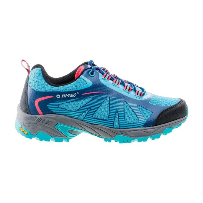 Damskie Buty SALAR WO’S HI-TEC TURQUISE/PETROL/WATERMELON RED TURYSTYKA