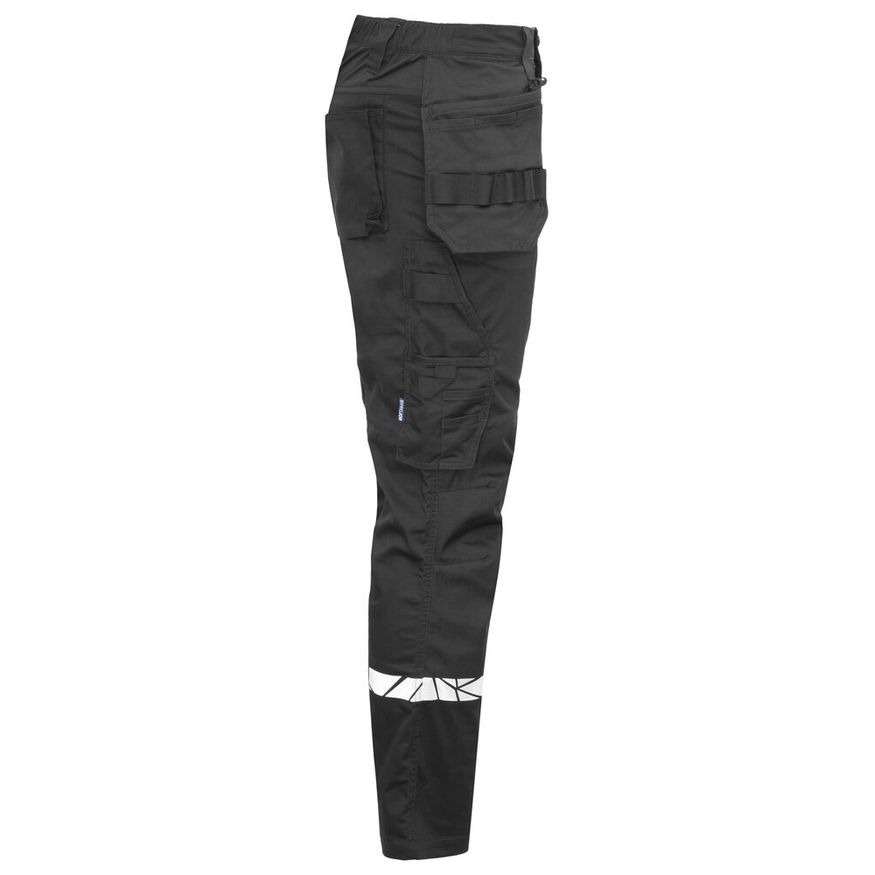 Spodnie do pasa robocze z otwartymi kieszeniami 7509 PROJOB BLACK/ BLACK