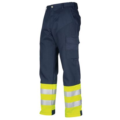 SPODNIE DO PASA HV KLASA 1 6507 PROJOB YELLOW/ NAVY