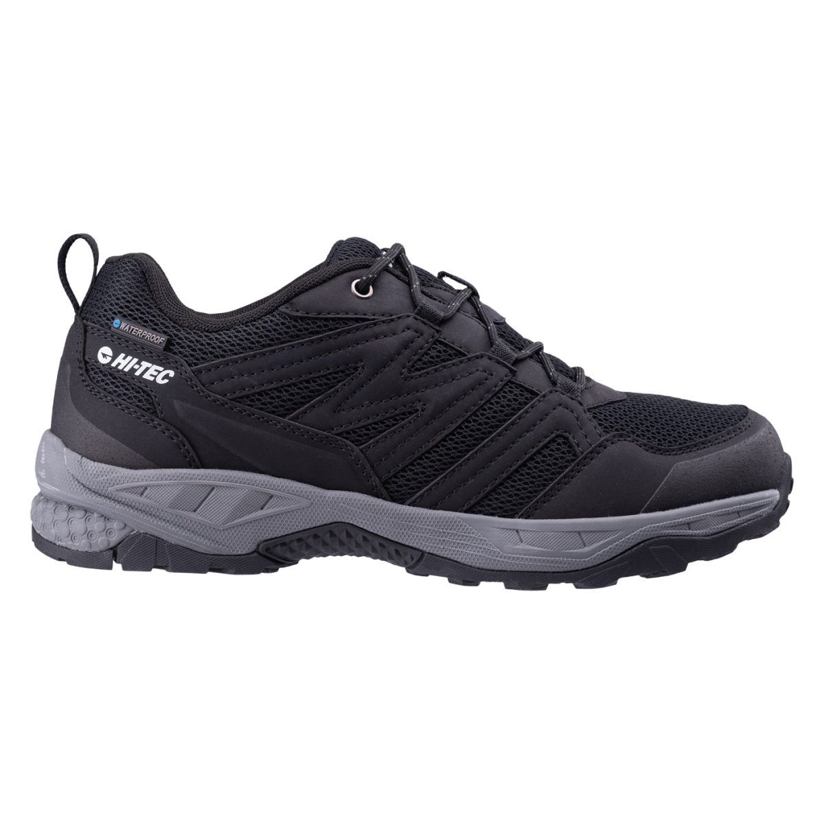Męskie Buty HICORA LOW HI-TEC BLACK/GREY TURYSTYKA
