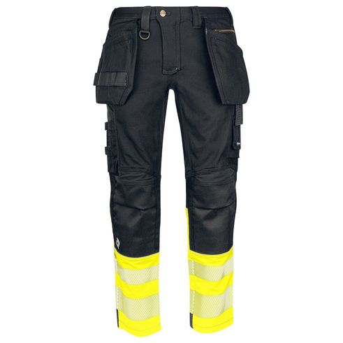 SPODNIE DO PASA EXTREME EN ISO 20471 KLASA 1 6525 PROJOB YELLOW/ BLACK
