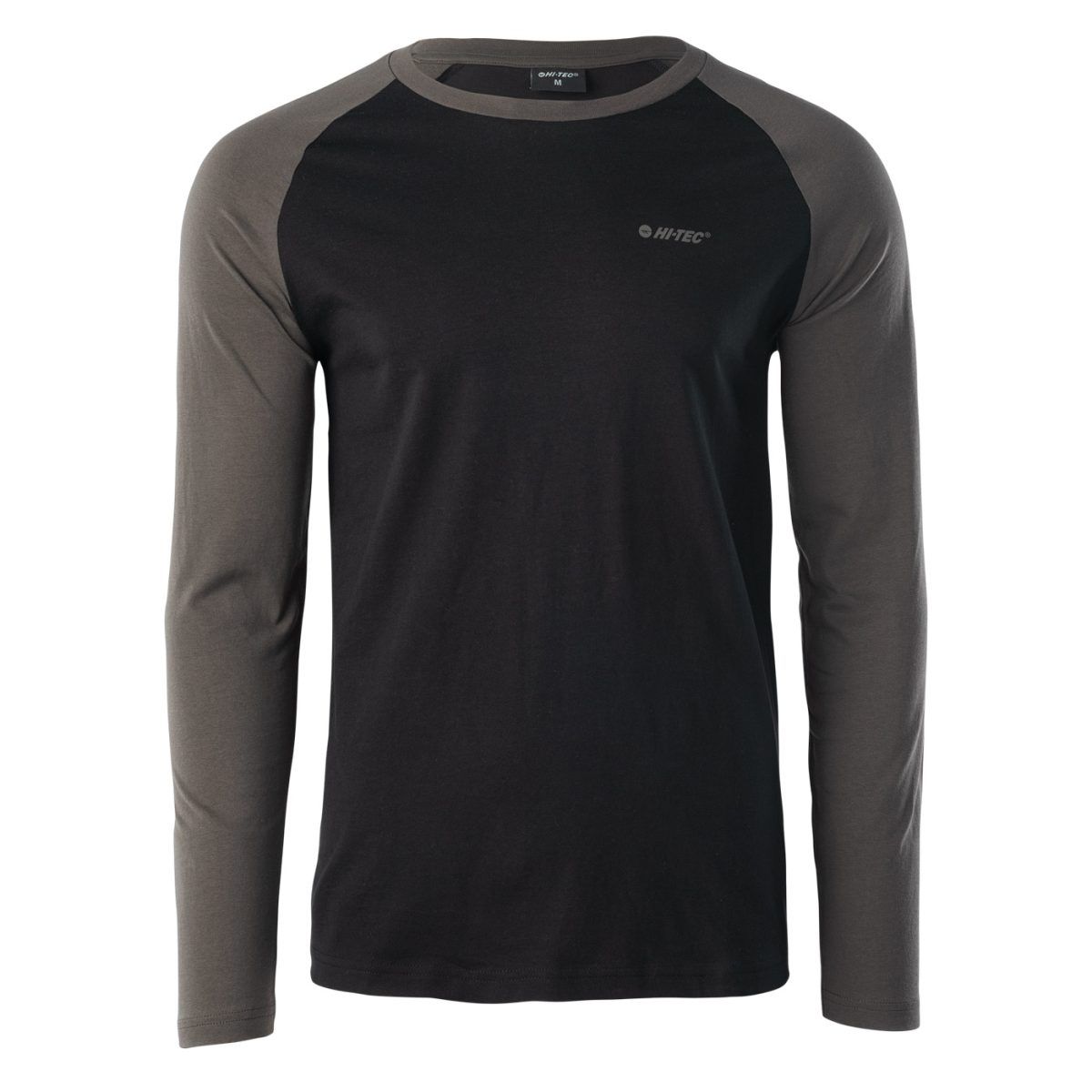 Męska koszulka bez rękawów PURO LS HI-TEC BLACK/BLACK OLIVES CASUAL