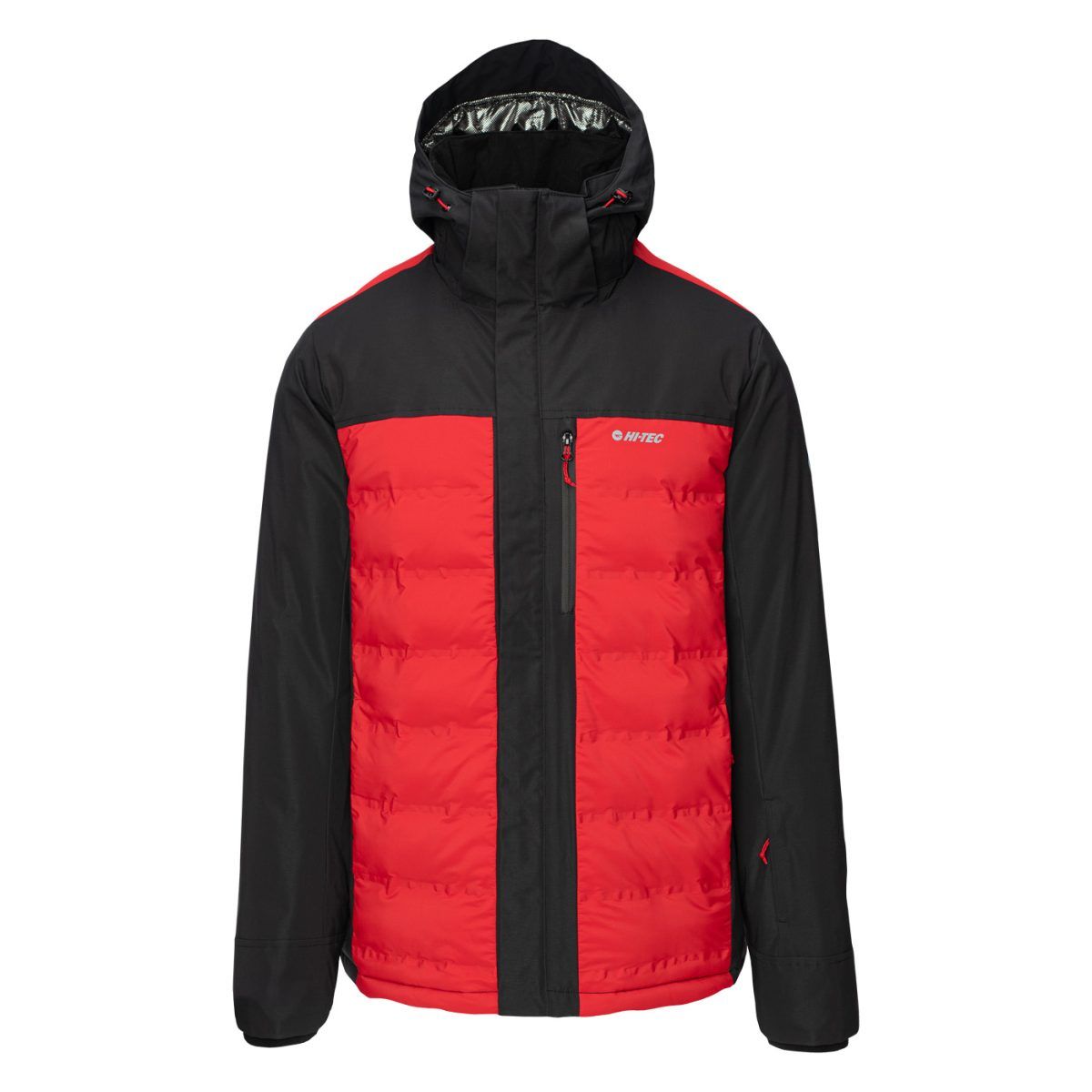 Męska Kurtka ocieplana HELTEN HI-TEC BLACK/RED TURYSTYKA