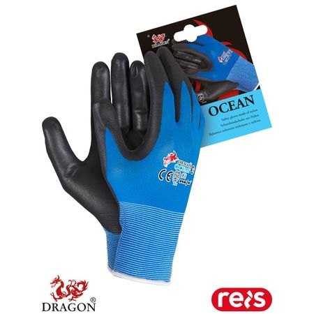 RĘKAWICE OCHRONNE REIS DRAGON OCEAN10 OCEAN NB