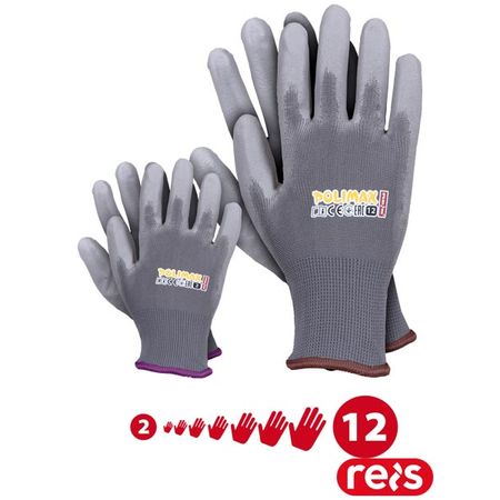 RĘKAWICE OCHRONNE REIS POLIMAX_SS10 POLIMAX SS