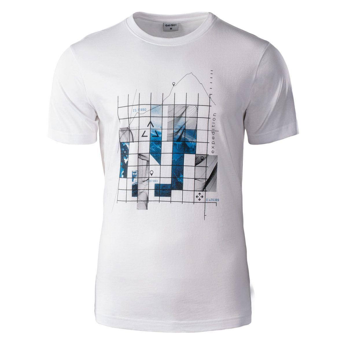 Męska Koszulka RODEN HI-TEC WHITE CASUAL