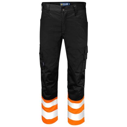 SPODNIE DO PASA EN ISO 20471 KLASA 1 6537 PROJOB ORANGE