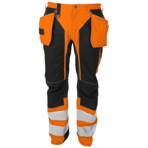 SPODNIE DO PASA EN ISO 20471 6513 PROJOB ORANGE