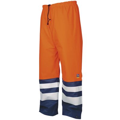 SPODNIE PRZECIWDESZCZOWE HV KLASA 2 6504 PROJOB PROJOB ORANGE
