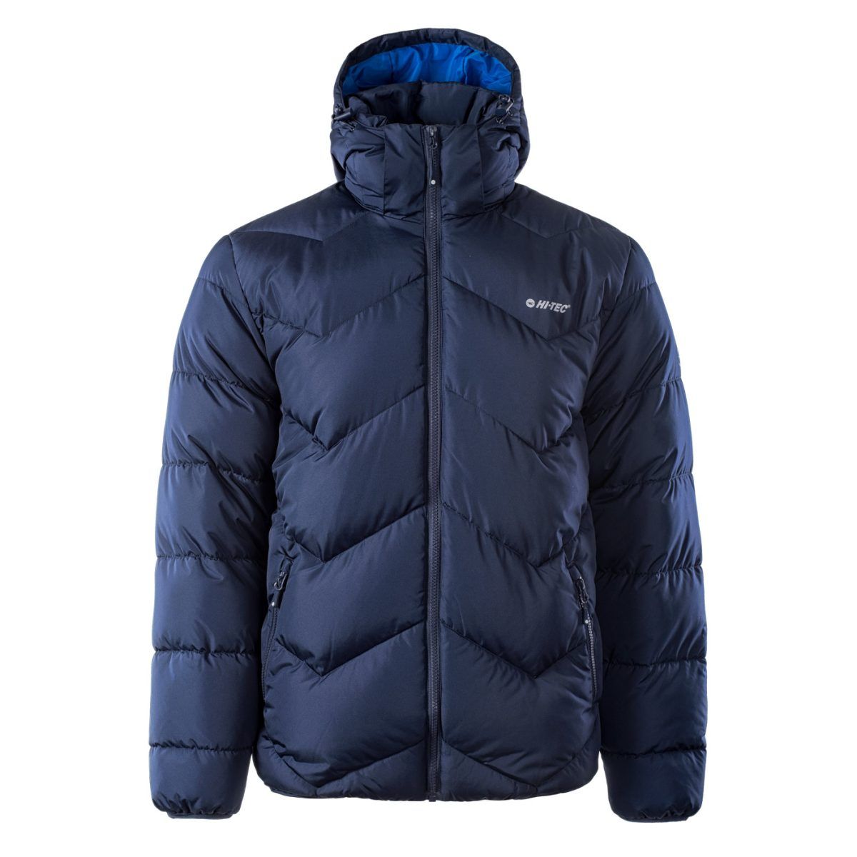 Męska Kurtka zimowa pikowana SAFI HI-TEC DRESS BLUE/LAPIS BLUE TURYSTYKA