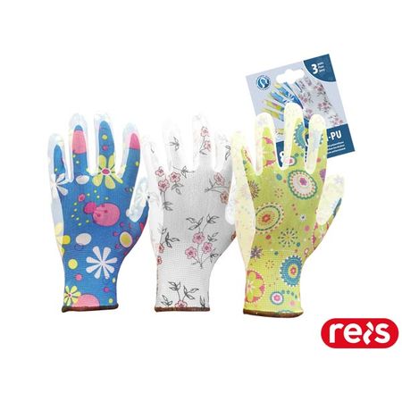 RĘKAWICE OCHRONNE REIS RGARDEN-PU_6 RGARDEN-PU MIX