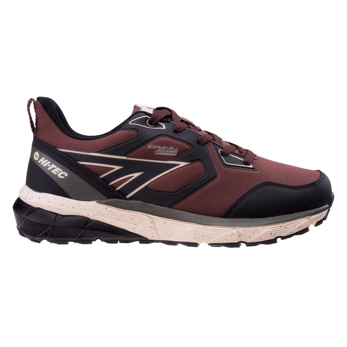 Męskie Buty BARIO WP HI-TEC CINNABAR/BLACK/KHAKI CASUAL