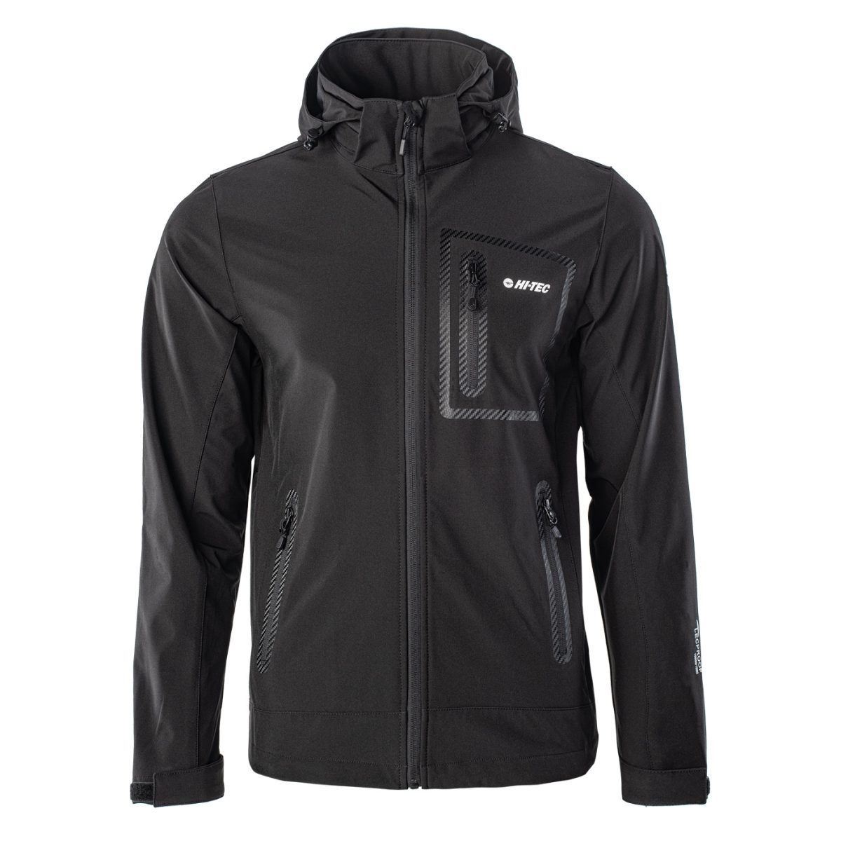 Męski Softshell NIKOLAS HI-TEC BLACK