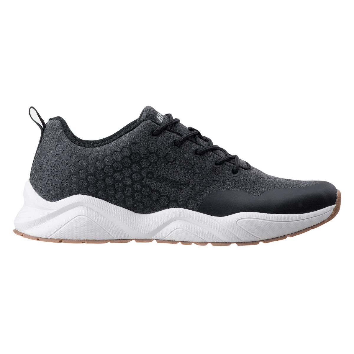 Męskie Buty PLASTERO HI-TEC BLACK/LIGHT GREY CASUAL