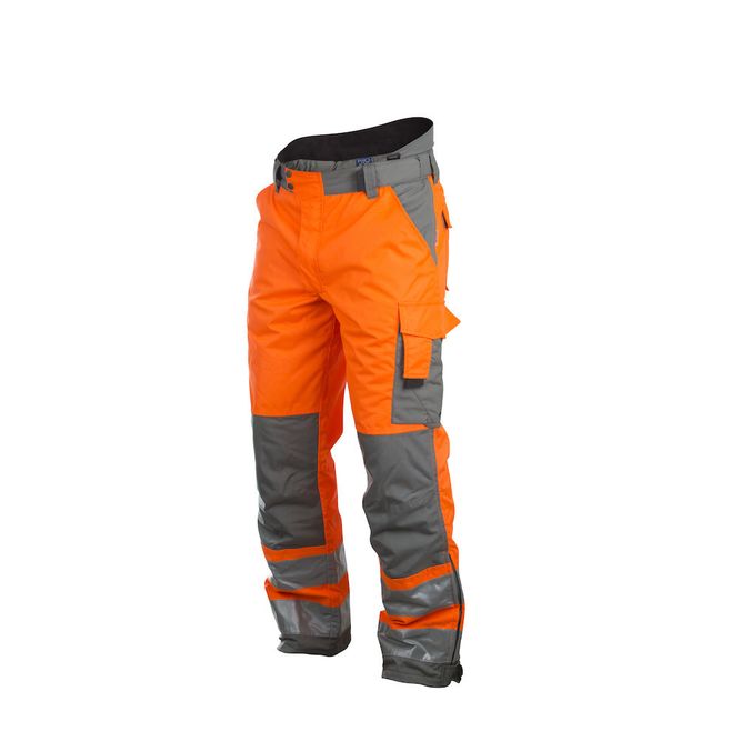 SPODNIE OCIEPLANE DO PASA HV KLASA 2 6514 PROJOB PROJOB ORANGE