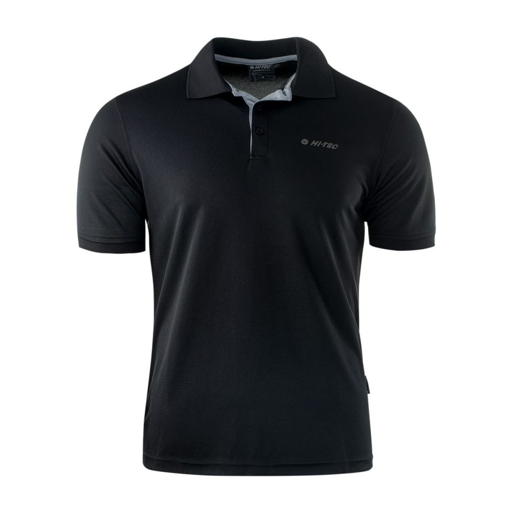Męska Koszulka SITE II HI-TEC BLACK/SILVER TRENING