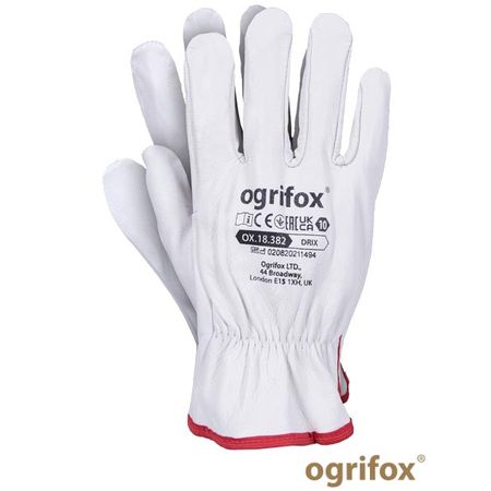 RĘKAWICE SKÓRZANE KRÓTKIE OX-DRIX_W10
