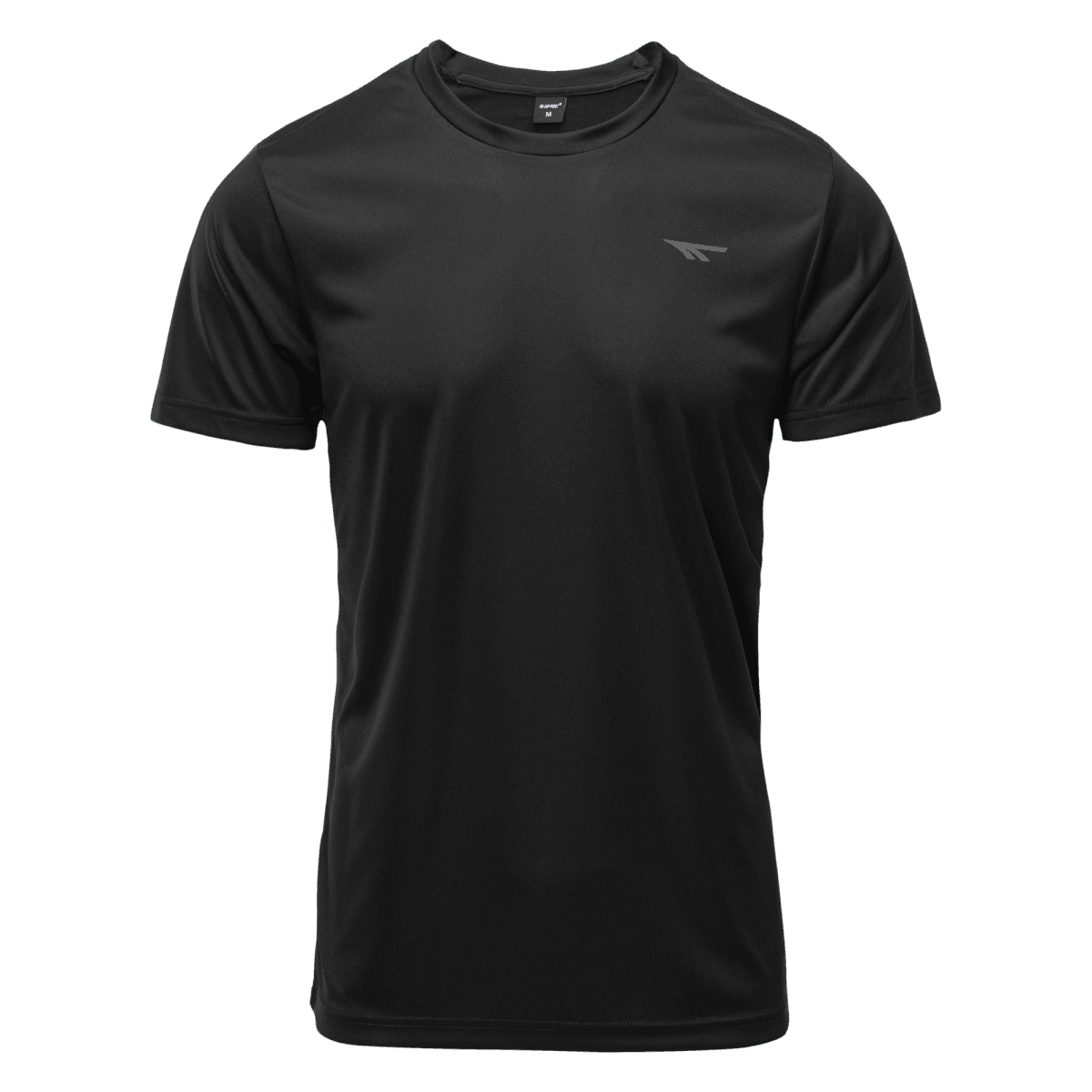 Męska Koszulka z krótkim rękawem BODINI HI-TEC BLACK TRENING