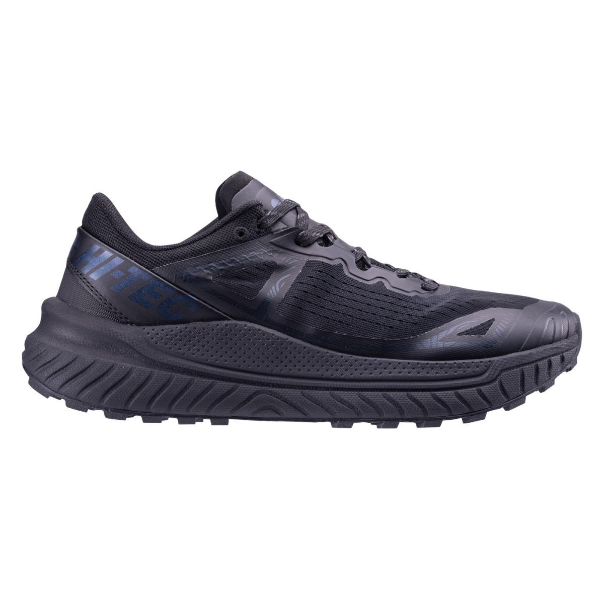 Męskie Buty CATALINA TRAIL LOW NWP HI-TEC BLACK/BLACK/MULTI TURYSTYKA