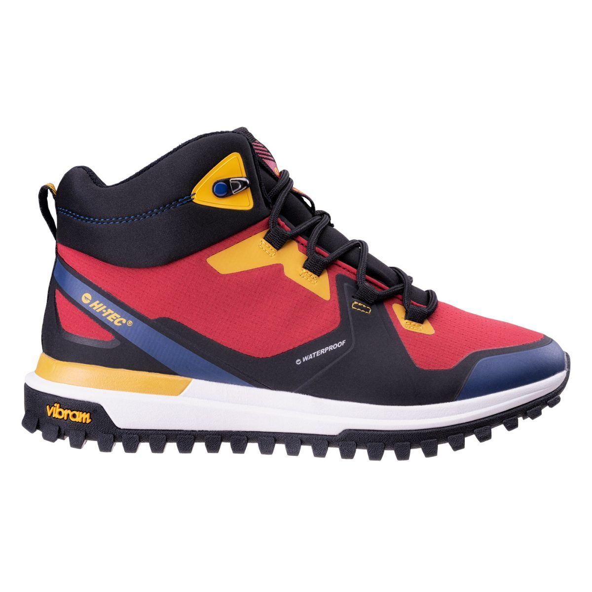 Męskie Buty HARROW MID WP V HI-TEC DARK RED/DARK BLUE/BLACK/CORN TURYSTYKA