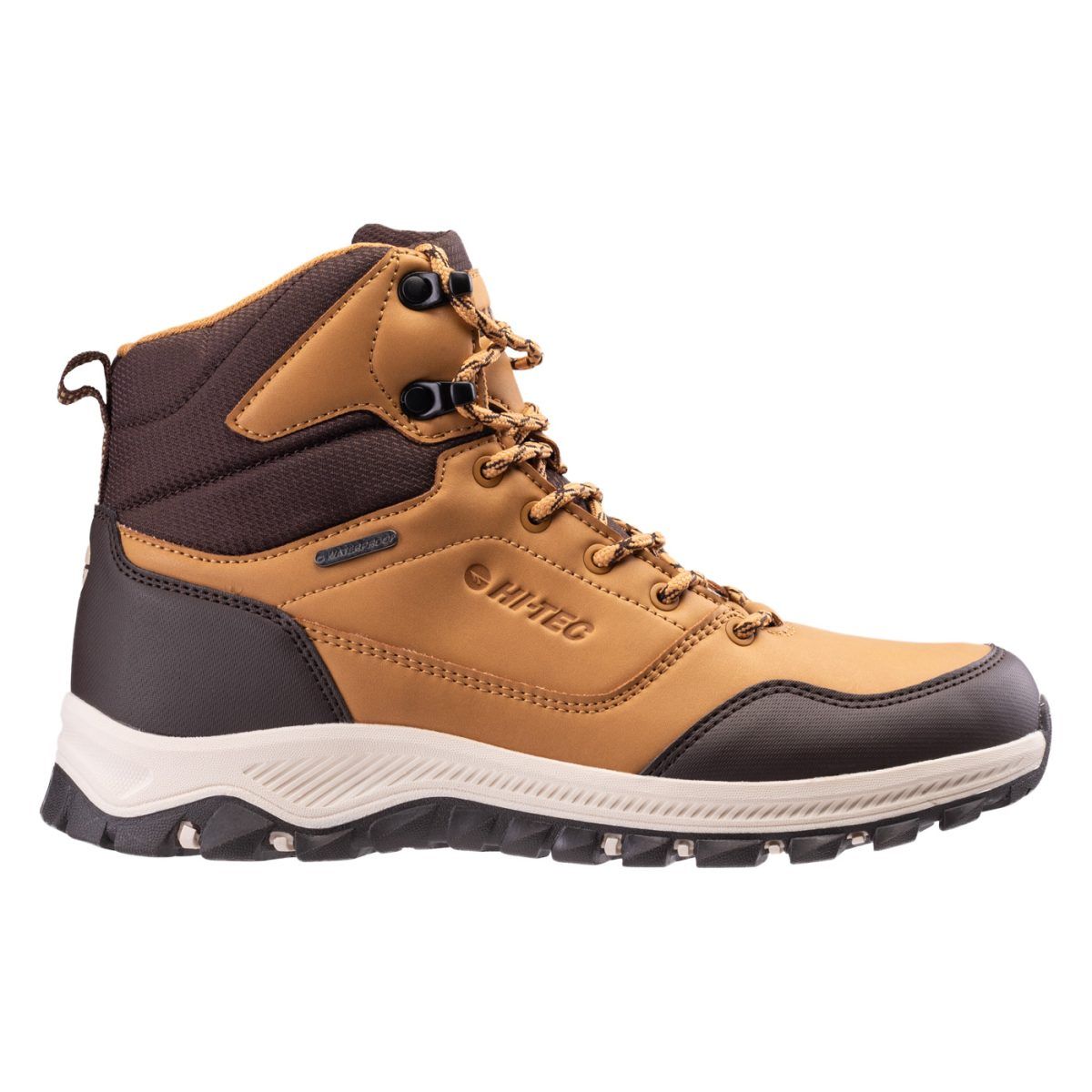 Męskie Buty HIROL MID WP HI-TEC CAMEL/BROWN/BEIGE CASUAL