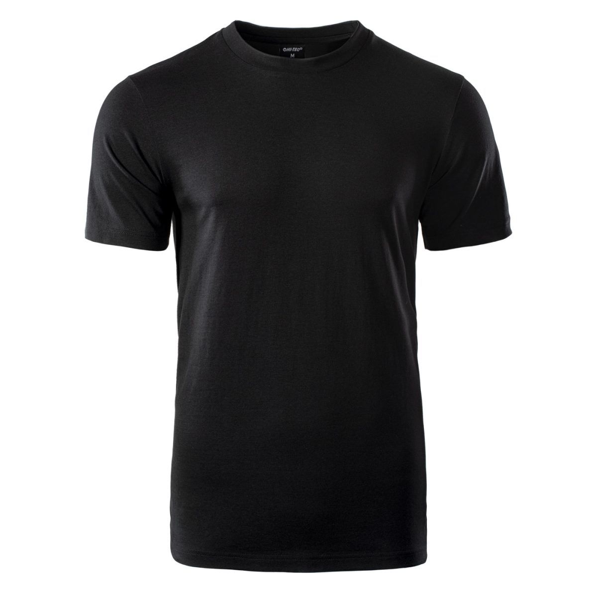 Męska Koszulka z krótkim rękawem PURO HI-TEC BLACK CASUAL