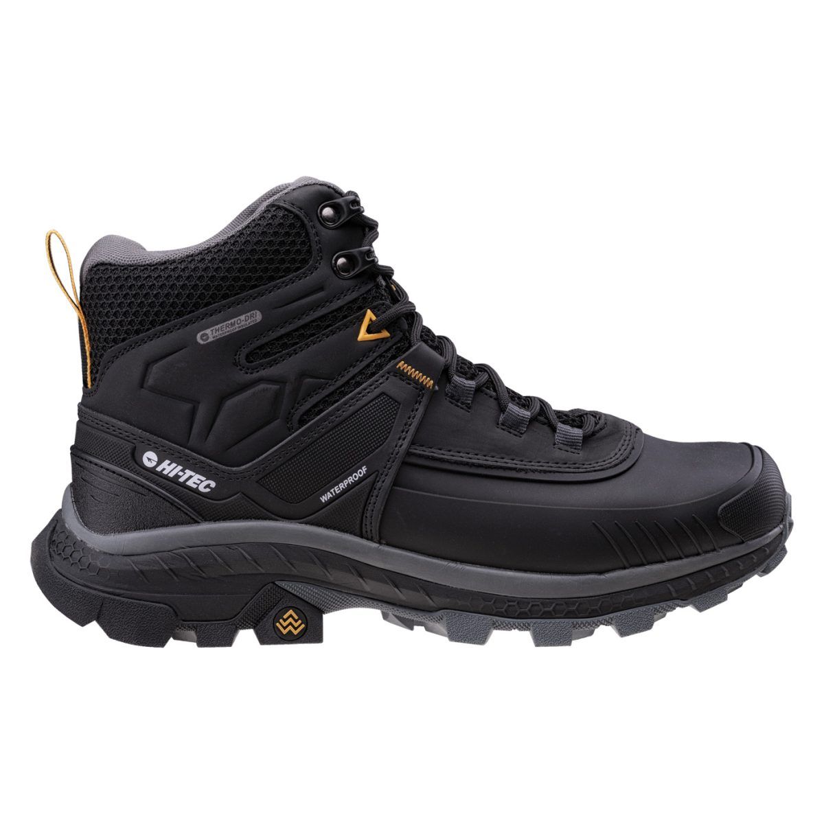 Męskie Buty EVEREST SNOW HIKER HI-TEC BLACK TURYSTYKA