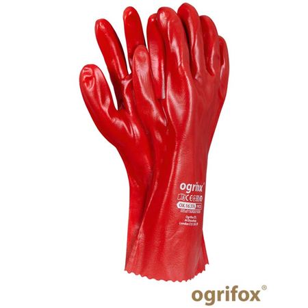 RĘKAWICE OCHRONNE OX.16.376 PVC35 OGRIFOX OX-PVC35 OX-PVC35 C