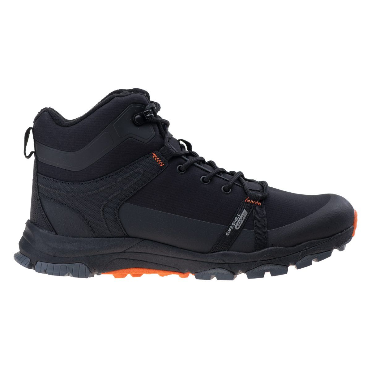 Męskie Buty HIMBA MID WP HI-TEC BLACK/ORANGE TURYSTYKA