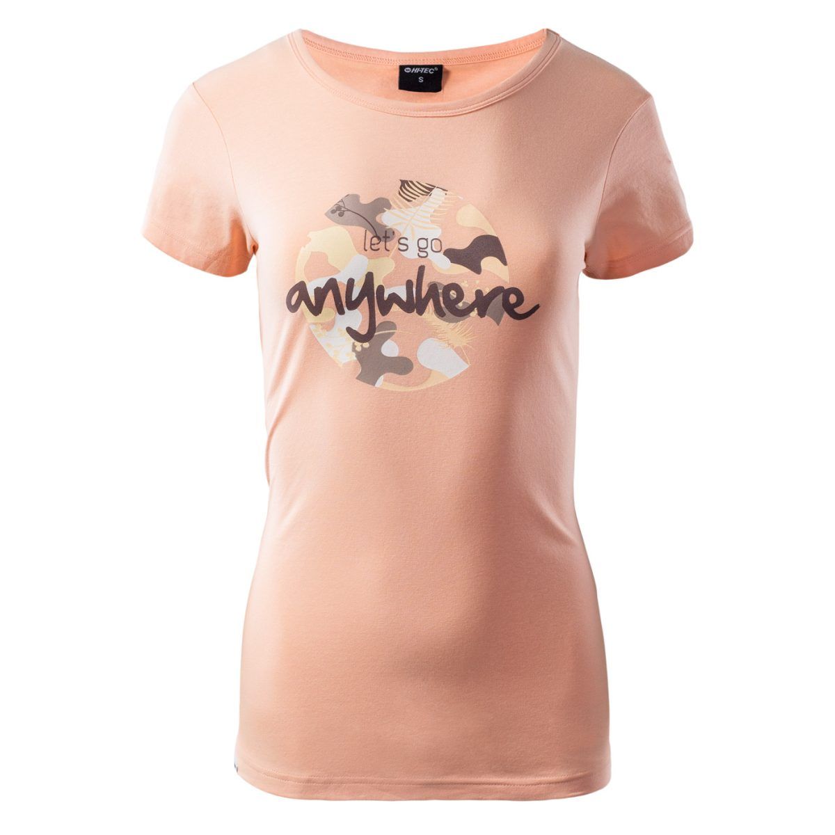 Damska Koszulka z krótkim rękawem LADY KOBALA HI-TEC IMPATIENS PINK CASUAL