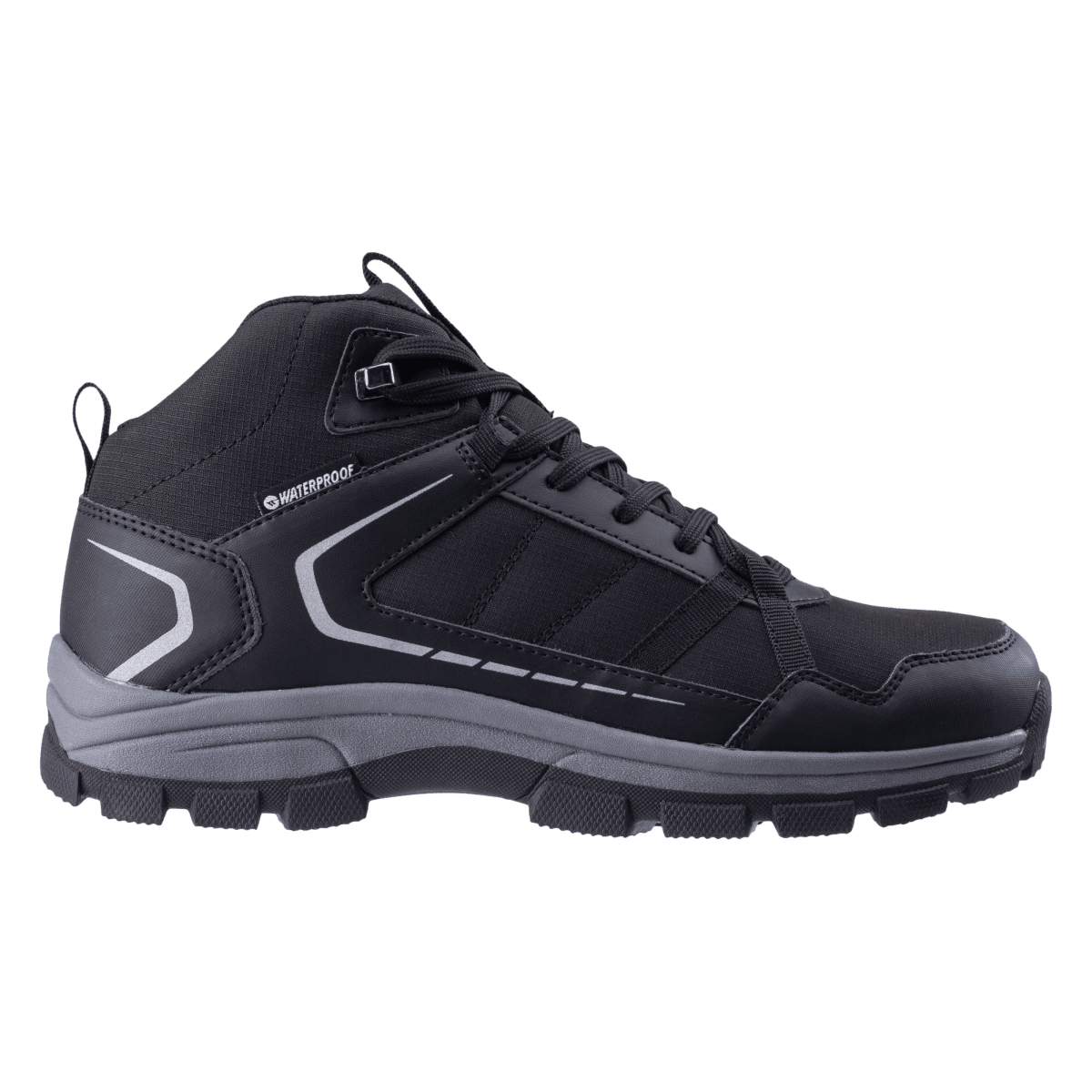 Męskie Buty FJOR MID WP HI-TEC BLACK TURYSTYKA