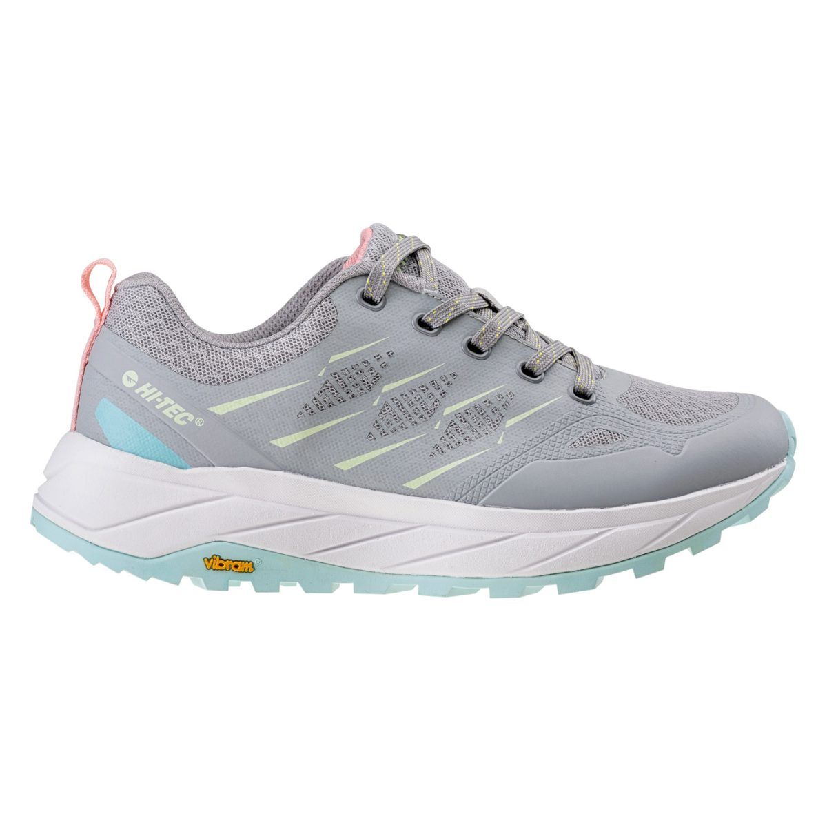 Damskie Buty HIMALCHI V WO’S HI-TEC LIGHT GREY/LIME GREEN/CORAL/MINT TURYSTYKA