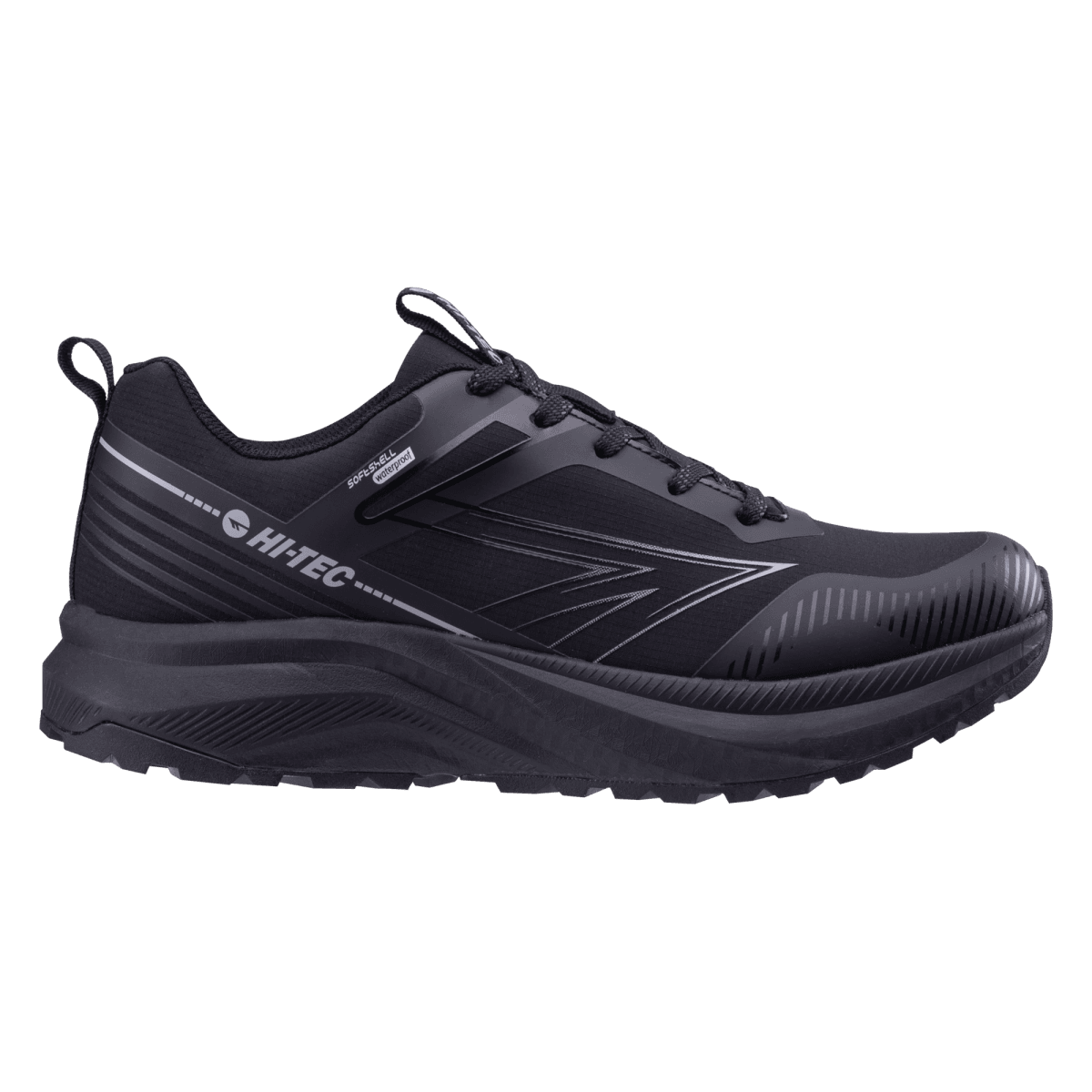 Męskie Buty TOKER LOW WP HI-TEC BLACK/LIGHT GREY TURYSTYKA