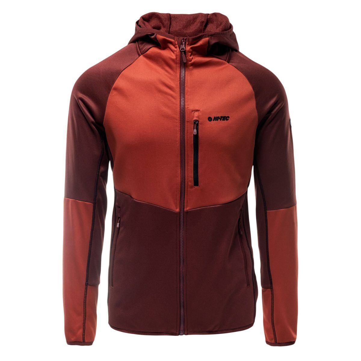 Męska Bluza CAMIL HI-TEC FIRED BRICK/ROOIBOS TEA TURYSTYKA