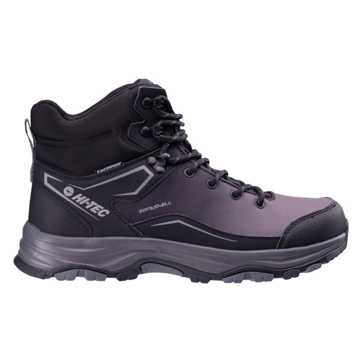 Męskie Buty DENEB MID HI-TEC BLACK/GREY TURYSTYKA