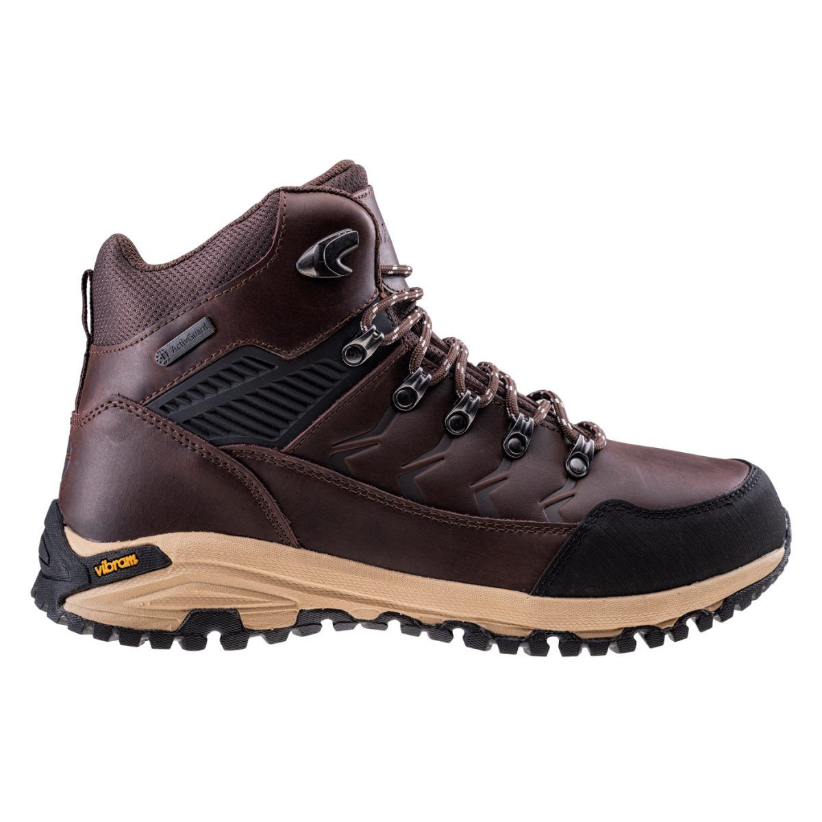Męskie Buty LEKNES MID AG V HI-TEC BROWN/BLACK TURYSTYKA