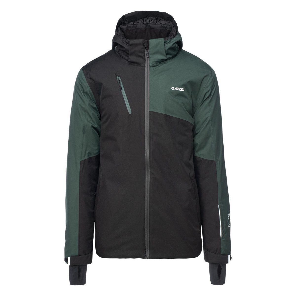 Męska Kurtka RAMIREZ HI-TEC BLACK/DARKEST SPRUCE NARCIARSTWO