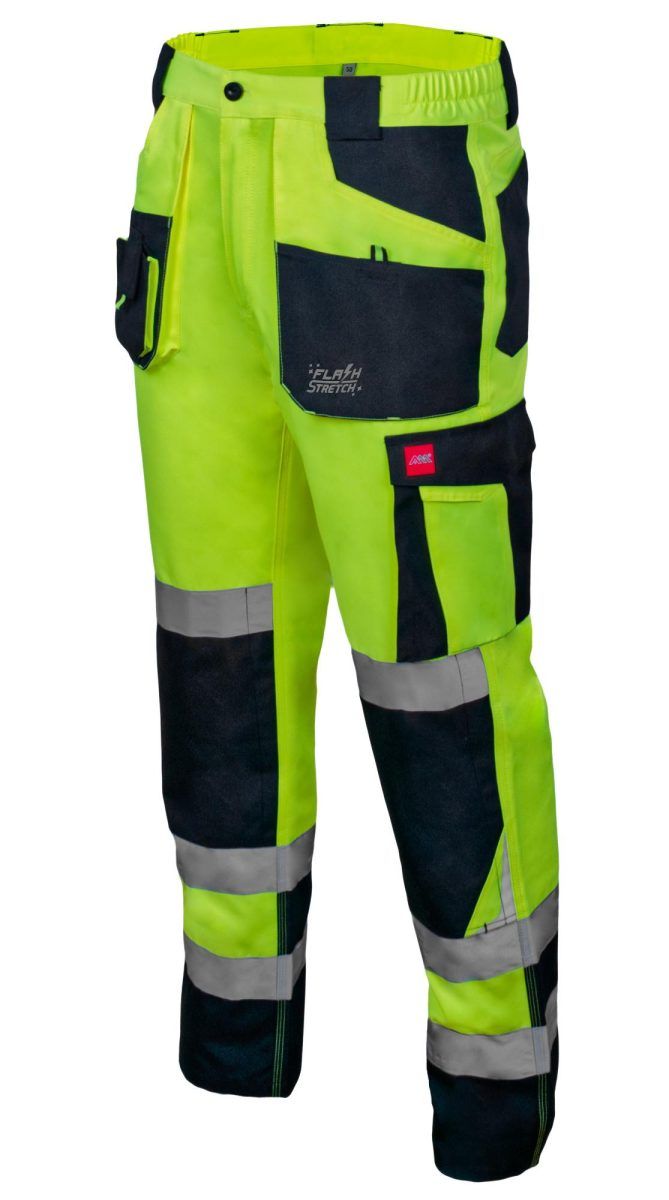 SPODNIE DO PASA ARTMAS FLASH STRETCH SLIM YELLOW