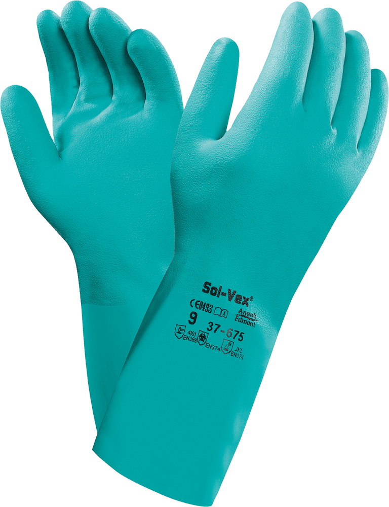 RĘKAWICE SOLVEX® 37-675 CHEMOODPORNE