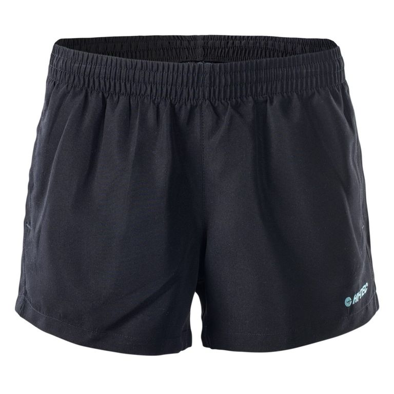 Damskie Spodenki LADY SOLME HI-TEC BLACK/COCKATOO TRENING