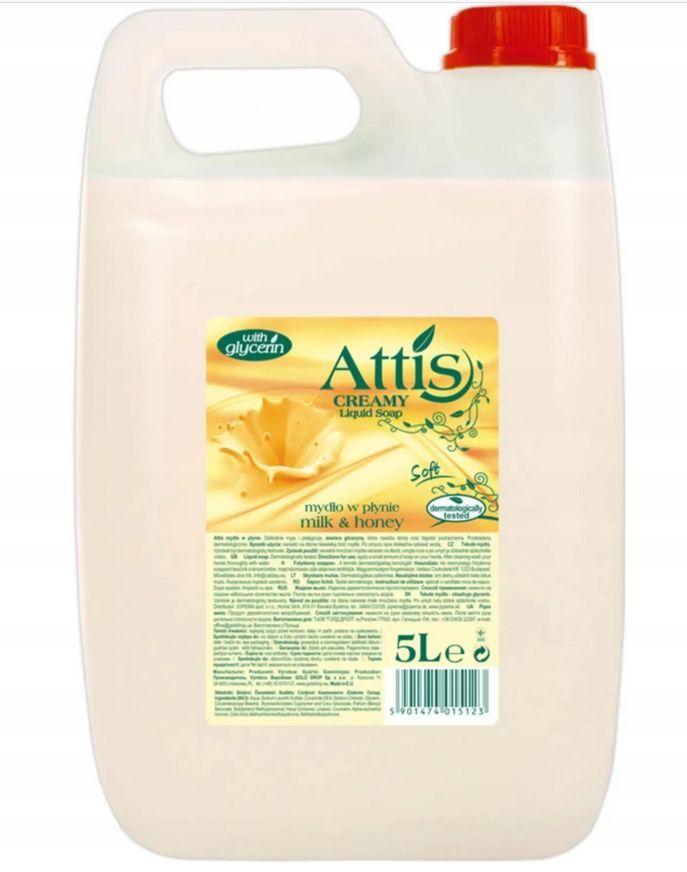 MYDŁO W PŁYNIE ATTIS 5l