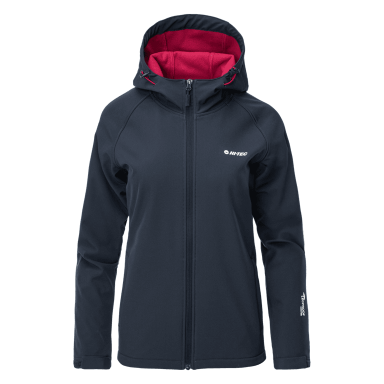 Damski Softshell LADY NETI II HI-TEC BLUE NIGHT/SANGRIA