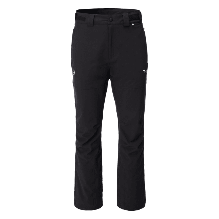 Męskie Spodnie TRAMAN II HI-TEC BLACK SOFTSHELL TURYSTYKA