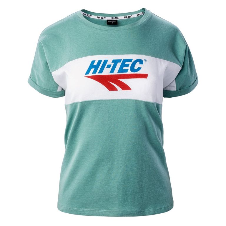Damska Koszulka z krótkim rękawem LADY TAYO HI-TEC CANTON/WHITE CASUAL