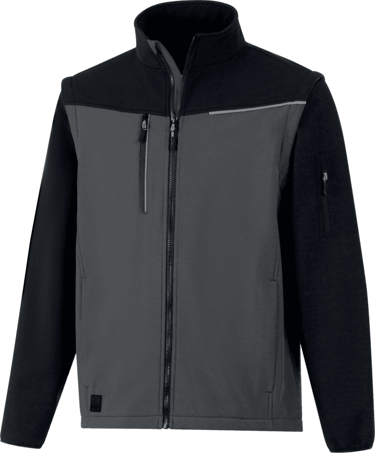 BLUZA DELTA PLUS SOCCIA SZARY S→3XL