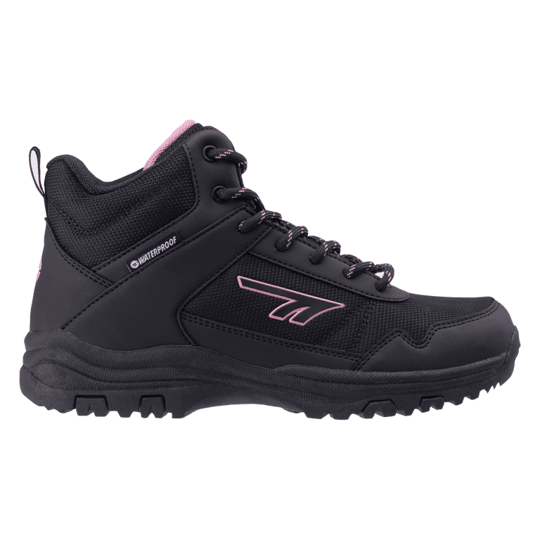 Damskie Buty TOLUN MID WP WO’S HI-TEC BLACK/PINK TURYSTYKA