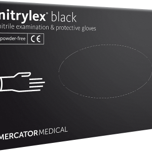 RĘKAWICE JEDNORAZOWE MERCATOR NITRYLEX BLACK