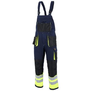 SPODNIE OGRODNICZKI PROMAN STRETCH 250 GRANATOWY+HV 48-62